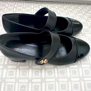 Tory Burch cap-toe Mary Janes